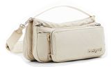 Desigual Basic Modular Monza Cross Body Bag Creme White Desigual Basic Modular Monza Cross Body Bag Creme White