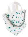Desigual New Splatter Valdivia Shopping Bag White