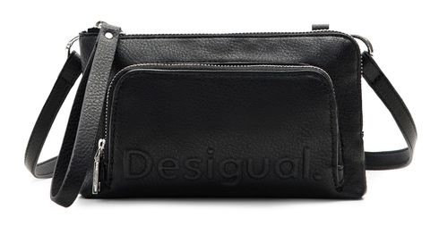 Desigual Half Logo 24 Lisa Crossbody Bag Black