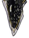 Desigual Flower Rectangle Scarf Black Desigual Flower Rectangle Scarf Black