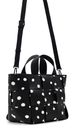 Desigual New Splatter Valdivia Shopping Bag Black