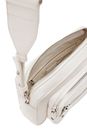 Desigual Half Logo 24 Cross Body Bag Creme White