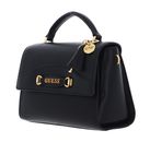 GUESS Emera Top Handle Flap Bag Black GUESS Emera Top Handle Flap Bag Black