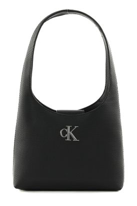 Calvin Klein CKJ Minimal Monogram Shoulder Bag Black