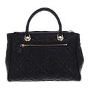GUESS Marieke Status Satchel Black Logo GUESS Marieke Status Satchel Black Logo