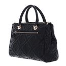 GUESS Marieke Status Satchel Black Logo GUESS Marieke Status Satchel Black Logo