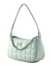 Calvin Klein CK Square Quilt Chain Elongated Bag Pigeon