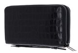 LANCASTER Homme Croco Organizer Wallet Noir