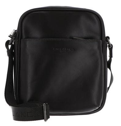 LANCASTER Capital Zipped Bag Marron