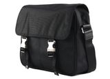 LANCASTER Smart Messenger Bag Noir