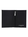 LANCASTER Homme Delphino Lucas Card Holder Noir