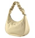 LANCASTER Basic Chouchou Hobo Bag Beige