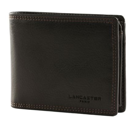 LANCASTER Homme Soft Vintage Card Holder Marron