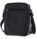 LANCASTER Soft Vintage Homme Zipped Bag S Noir Bleu
