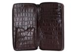 LANCASTER Homme Croco Organizer Wallet Marron LANCASTER Homme Croco Organizer Wallet Marron