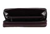 LANCASTER Homme Croco Organizer Wallet Marron LANCASTER Homme Croco Organizer Wallet Marron
