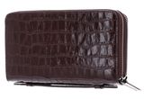 LANCASTER Homme Croco Organizer Wallet Marron LANCASTER Homme Croco Organizer Wallet Marron