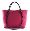 LANCASTER Actual Canvas Conscious Tote Bag XL Fuxia
