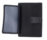 LANCASTER Homme Soft Vintage Card Holder Noir Bleu
