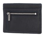 LANCASTER Homme Soft Vintage Card Holder Noir Bleu