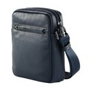 LANCASTER Homme MIni Soft Vintage Zipped Bag Bleuf Camel