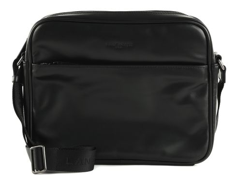 LANCASTER Capital Reporter Bag L Noir