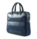 LANCASTER Basic Métropole Document Holder Bag Bleu Foncé