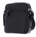 LANCASTER Homme MIni Soft Vintage Zipped Bag Noir