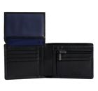 LANCASTER Homme Soft Vintage Card Holder Noir Bleu