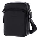 LANCASTER Soft Vintage Homme Zipped Bag S Noir