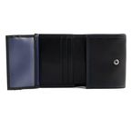 LANCASTER Homme Soft Vintage Coin Purse Noir Bleu LANCASTER Homme Soft Vintage Coin Purse Noir Bleu