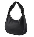 LANCASTER Basic Chouchou Hobo Bag Noir LANCASTER Basic Chouchou Hobo Bag Noir