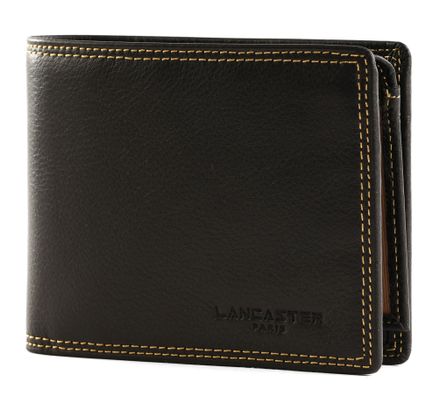 LANCASTER Homme Soft Vintage Card Holder Marron Jau