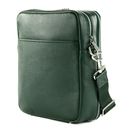 LANCASTER Delphino Lucas Crossbody Bag Vert Foncé