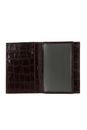 LANCASTER Homme Croco Wallet Marron