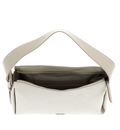 Calvin Klein Gracie Shoulder Bag Stoney Beige Jacquard Mono