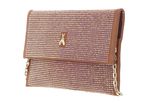 PATRIZIA PEPE Clutch Bag Crystal Rose