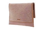PATRIZIA PEPE Clutch Bag Crystal Rose