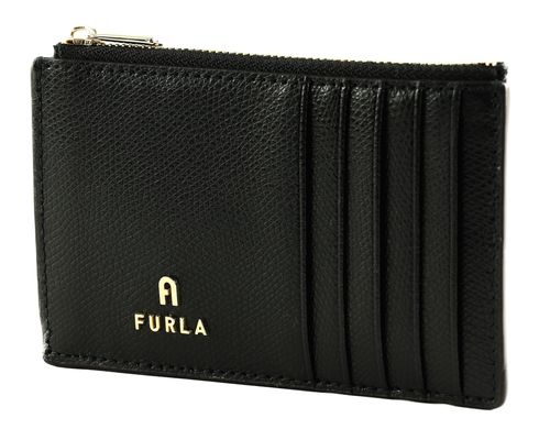 FURLA Camelia Zipped Card Case M Nero