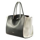 FURLA Genesi Tote M Nero + Greige FURLA Genesi Tote M Nero + Greige