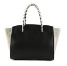 FURLA Genesi Tote M Nero + Greige FURLA Genesi Tote M Nero + Greige