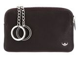 Golden Head Capri Zipped Key Case Darkbrown