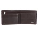 Golden Head Capri RFID Protect Billfold Coin Wallet Darkbrown