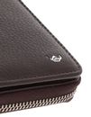 Golden Head Capri RFID Protect Zipped Billfold Coin Wallet Darkbrown