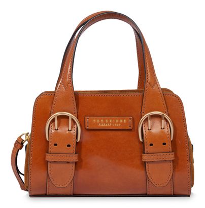 THE BRIDGE Elena Double Function Bag S Cognac abb. Oro