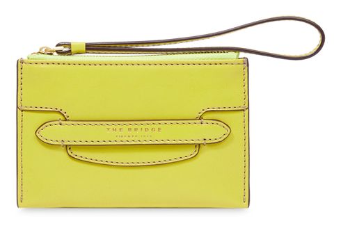 THE BRIDGE Lucrezia WOW Pouch Lime With Gold