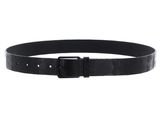 LACOSTE Monogramme Embossed Belt W90 Noir LACOSTE Monogramme Embossed Belt W90 Noir