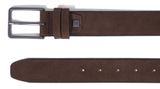 PIQUADRO Men´s Belt With Prong Buckle W115 Dark Brown - shortenable PIQUADRO Men´s Belt With Prong Buckle W115 Dark Brown - shortenable