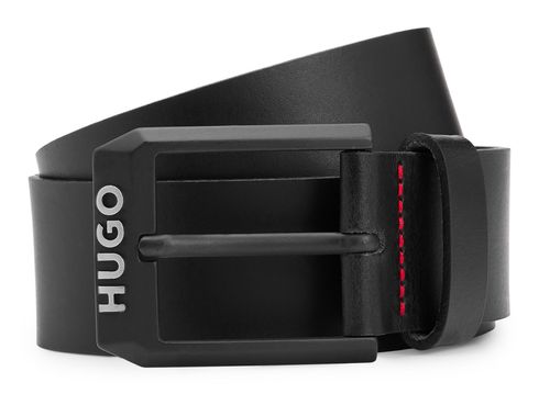 HUGO Gelio-B Sz40 Leather Belt W115 Black