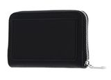 Calvin Klein CKJ Minimal Monogram Zip Around Wallet Black